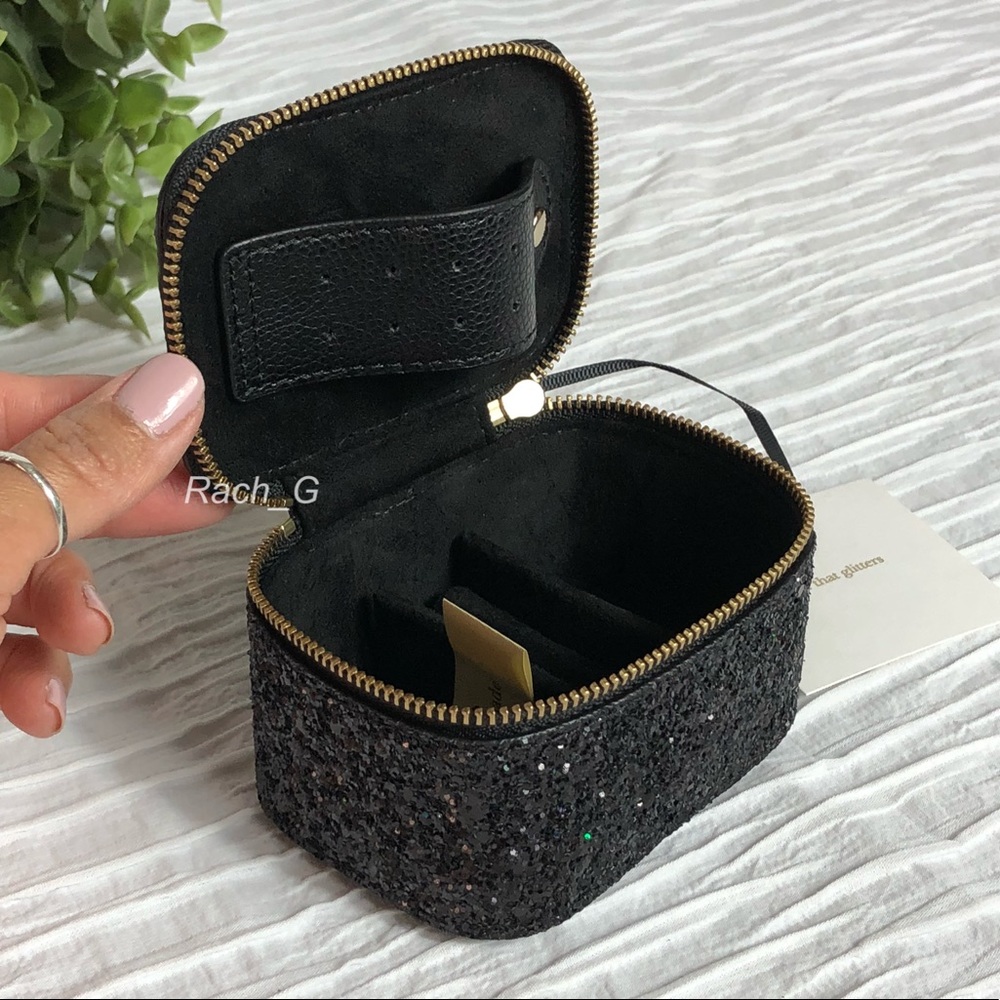 Kate Spade Laurel Way Glitter Jasmine Jewelry Box - Picture 4 of 5